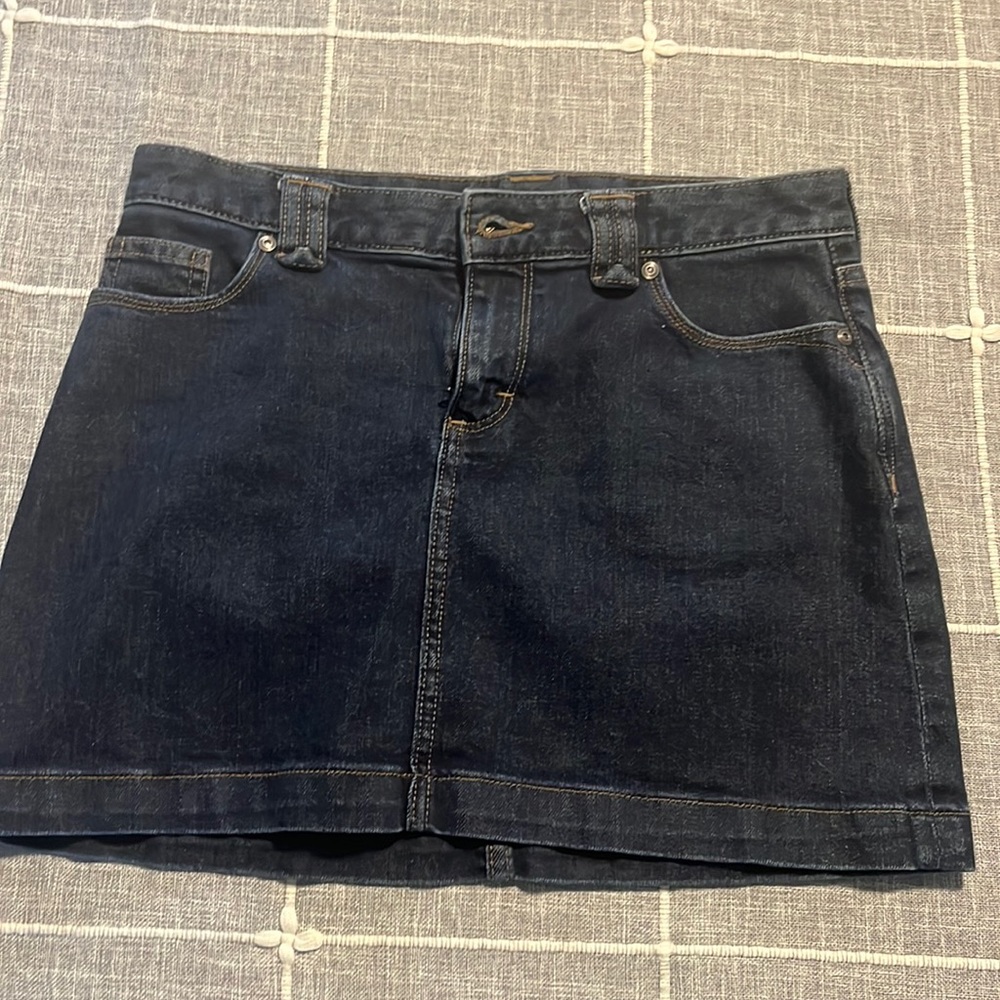 Patagonia denim skirt